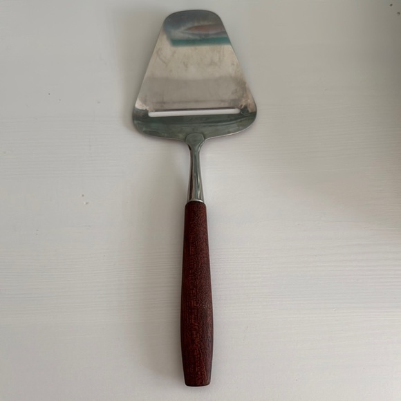 Stainless Steel Cheese Slicer with Wooden Handle - Picture 1 of 6
